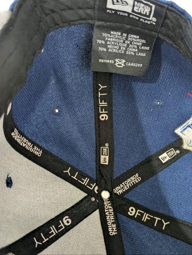 New Era 9FIFTY Dallas Cowboys Snapback Hat - Blue & Gray Official NFL Cap