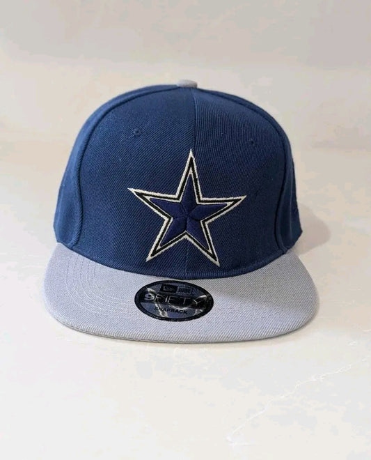 New Era 9FIFTY Dallas Cowboys Snapback Hat - Blue & Gray Official NFL Cap