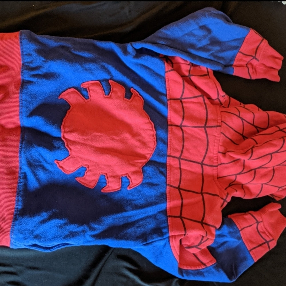 Marvel Spider-Man Kids Zip-Up Hoodie with Hood - Sac's Main