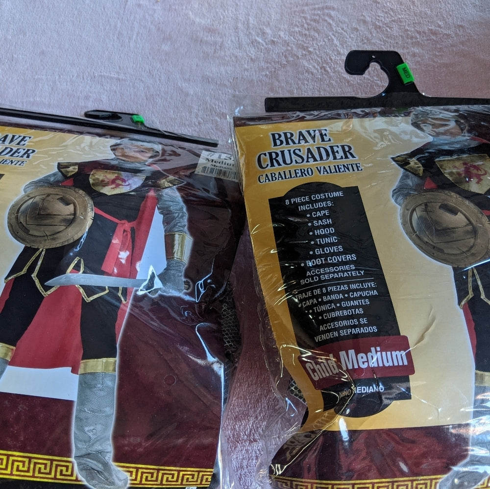Guide Craft Brave Crusader Medium Child Costume 8-Piece Set - Sac's Main