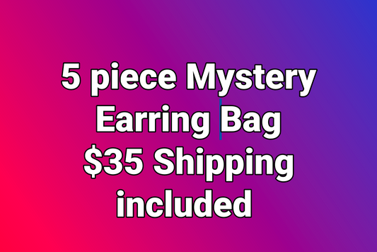 5 piece Mystery Earring Bag