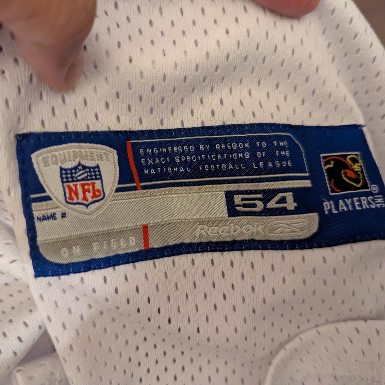 Reebok NFL Equipment White Russell #2 Jersey Size 54