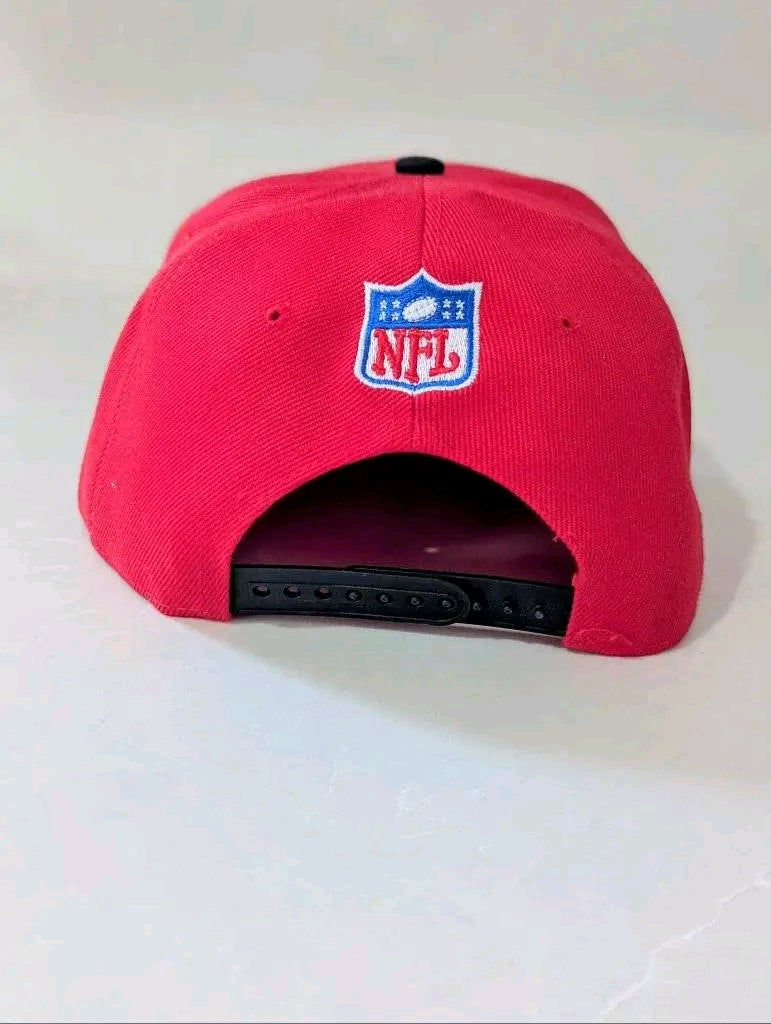 New Era 9FIFTY Tampa Bay Buccaneers Snapback Hat - Red & Black Official NFL Cap