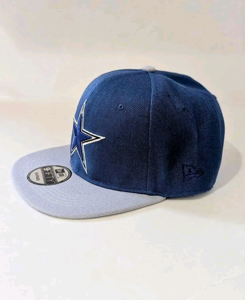 New Era 9FIFTY Dallas Cowboys Snapback Hat - Blue & Gray Official NFL Cap