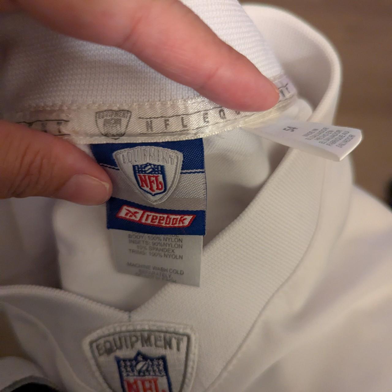 Reebok NFL Equipment White Russell #2 Jersey Size 54