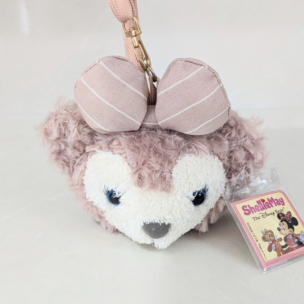 Disney ShellieMay Plush Coin Purse with Bow and Strap
