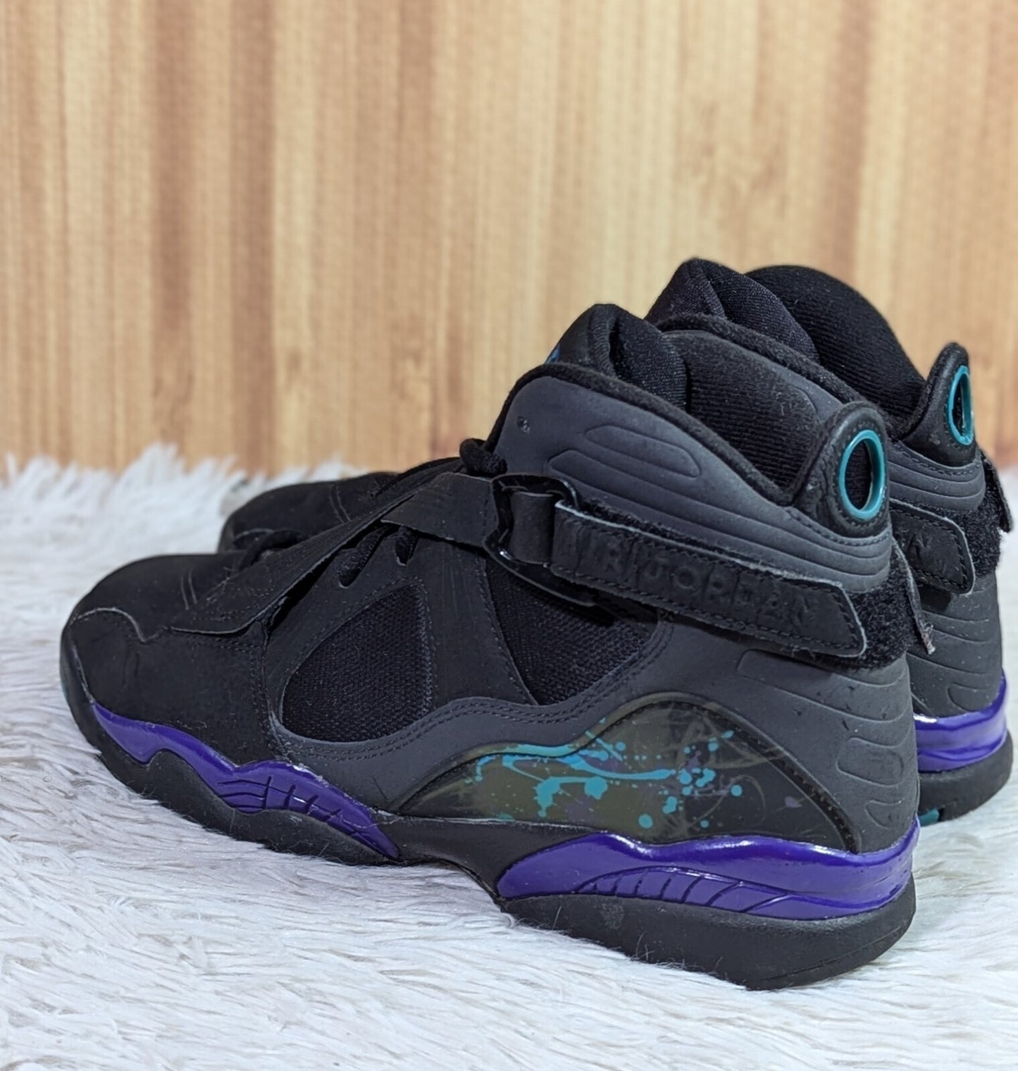 Size 6 - Air Jordan 8.0 Aqua - 467807-009