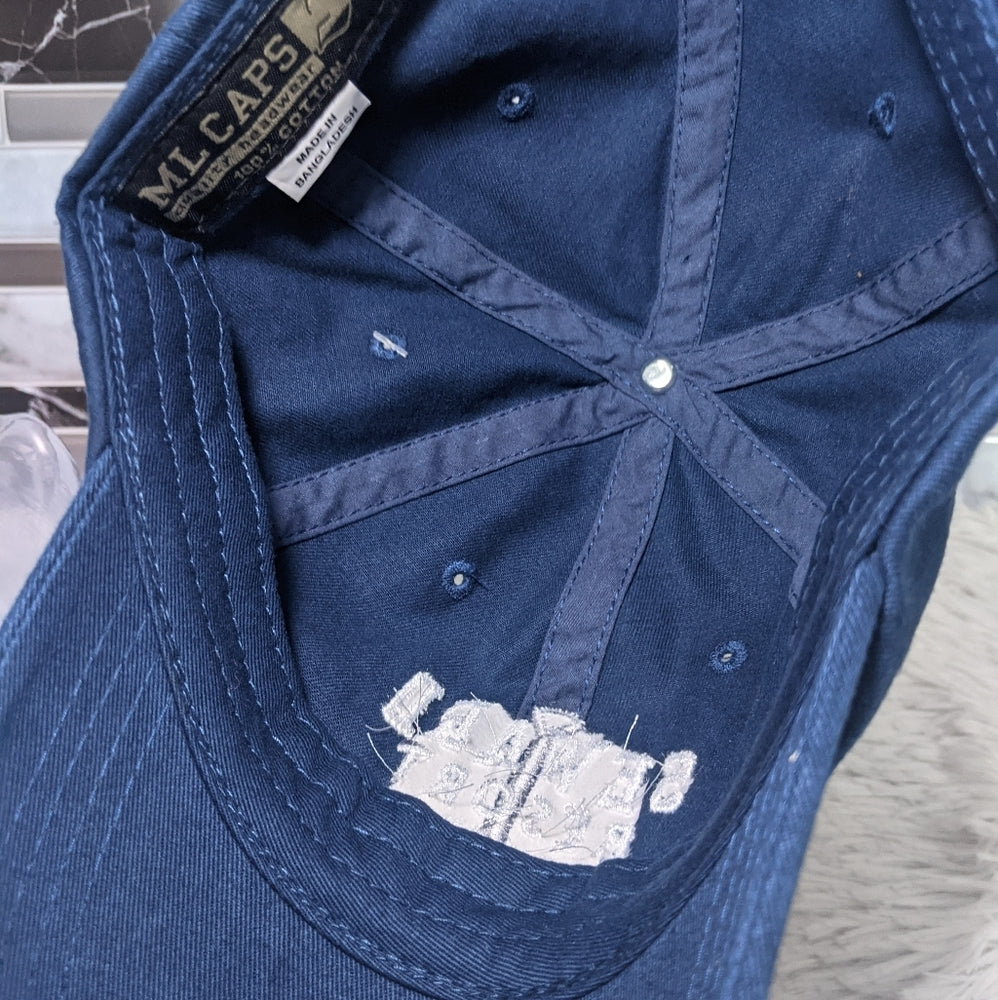 Seward Resort Alaska Graphic T-Shirt and Navy Baseball Cap Set - Sac's Main