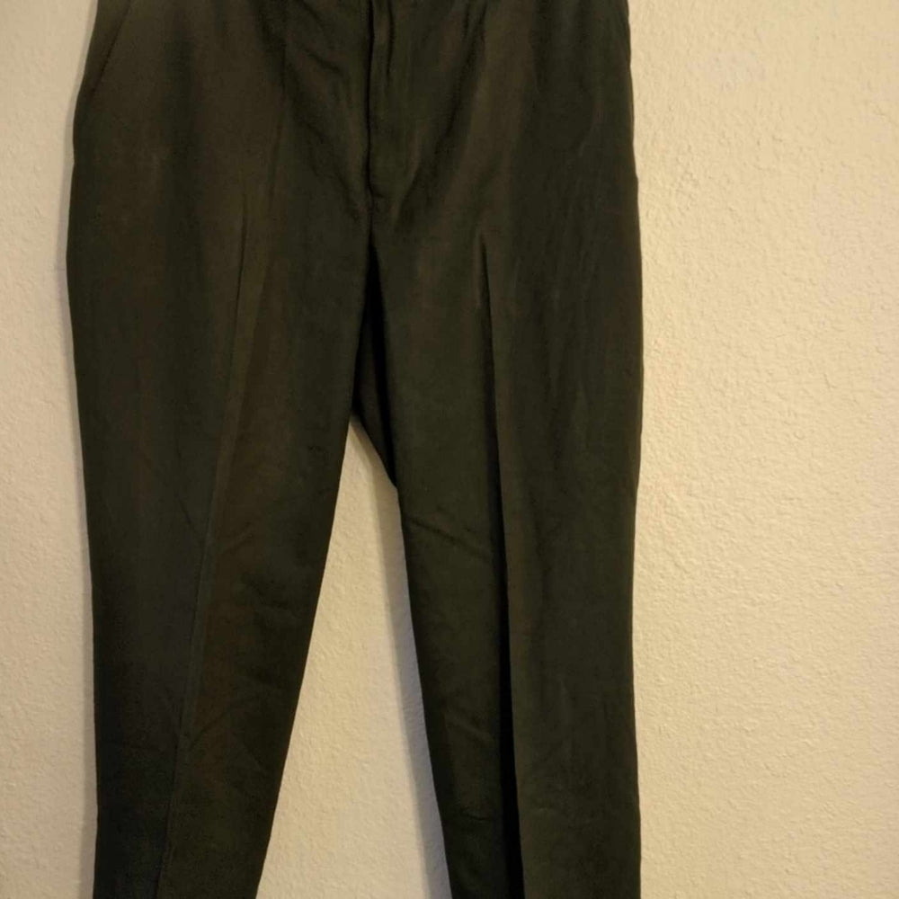 The Force Olive Green Dress Pants Size 37