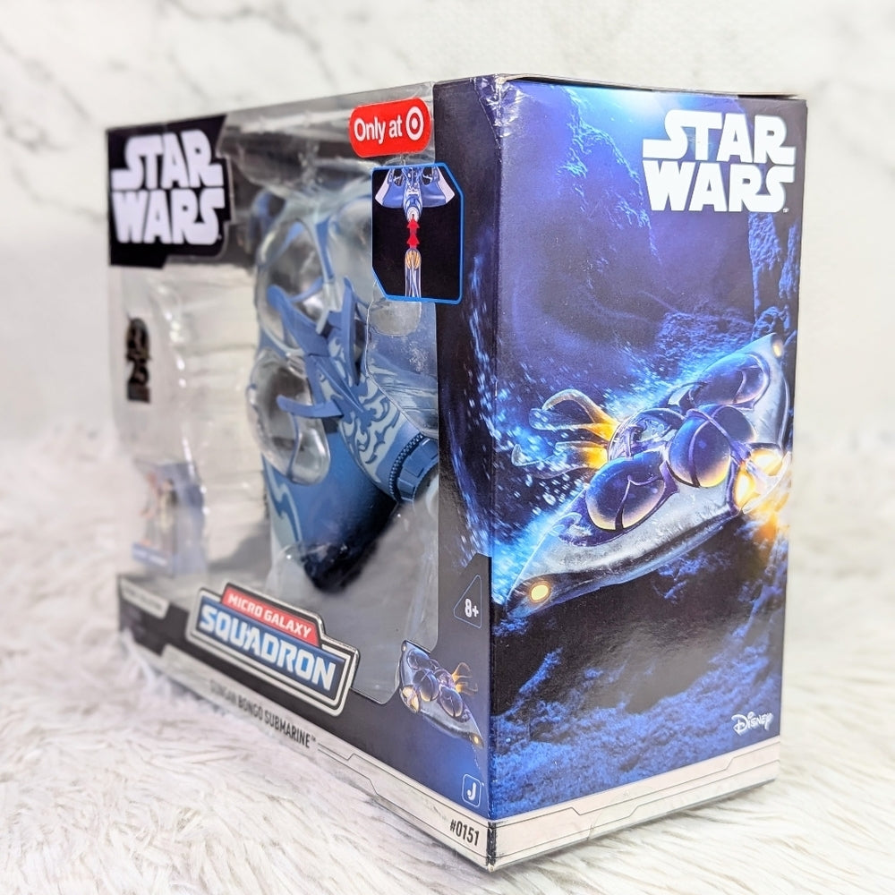 Star Wars Micro Machines Squadron Gungan Bongo Submarine with Figures