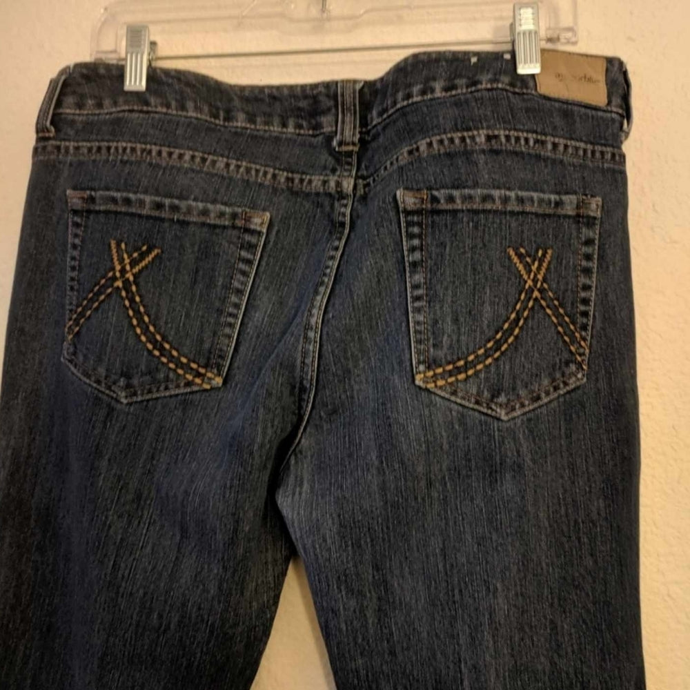 Anchor Blue Dark Wash Straight Leg Jeans - Sac's Main