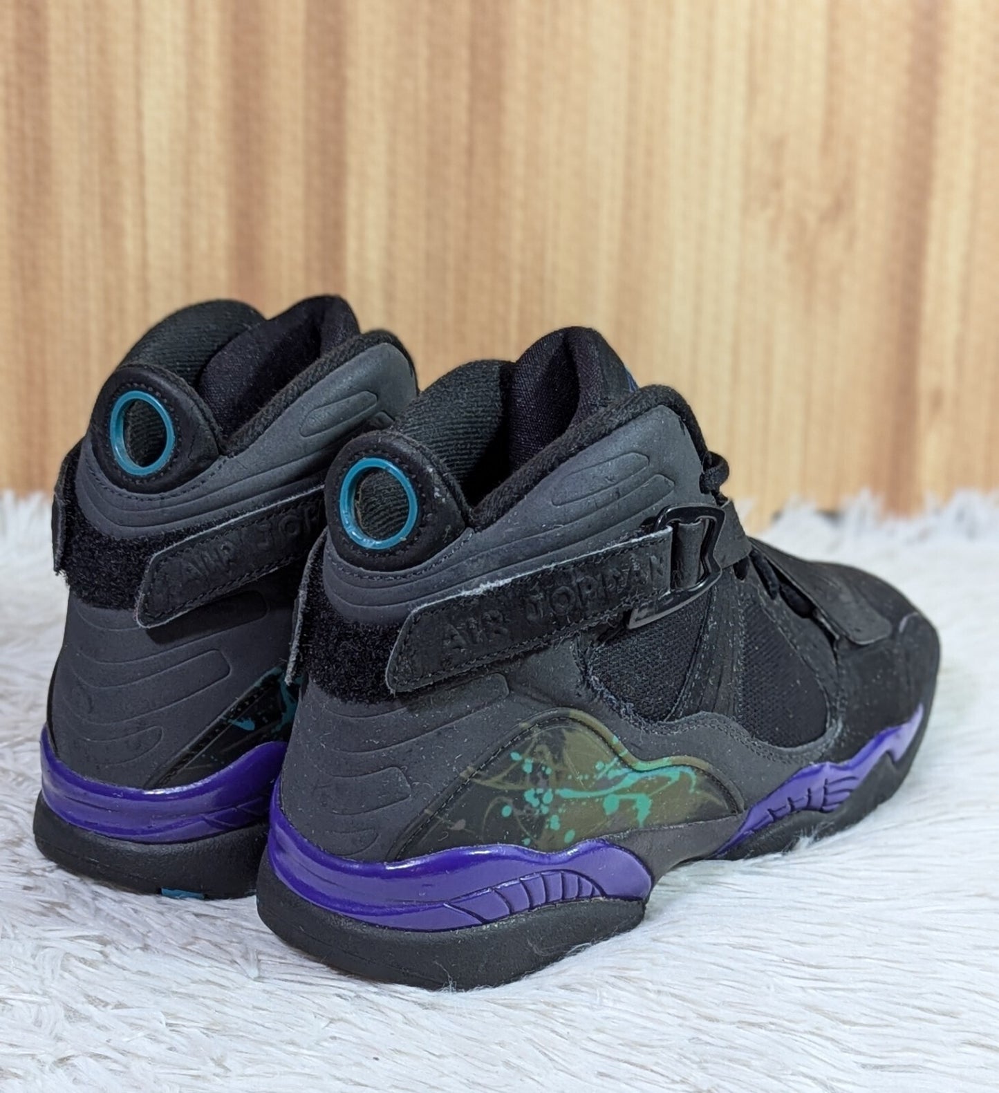 Size 6 - Air Jordan 8.0 Aqua - 467807-009
