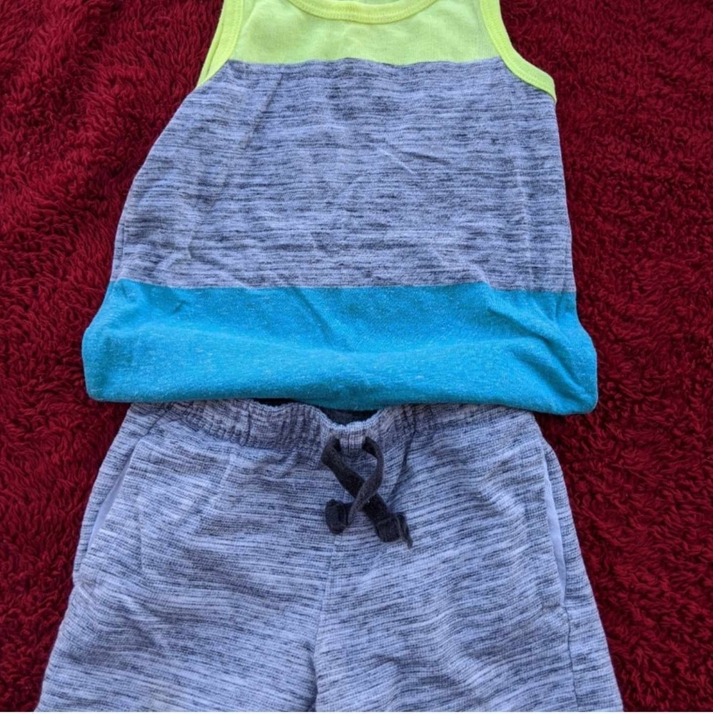 Boys' Two-Piece Tank Top and Shorts Set Size 6 - Sac's Main