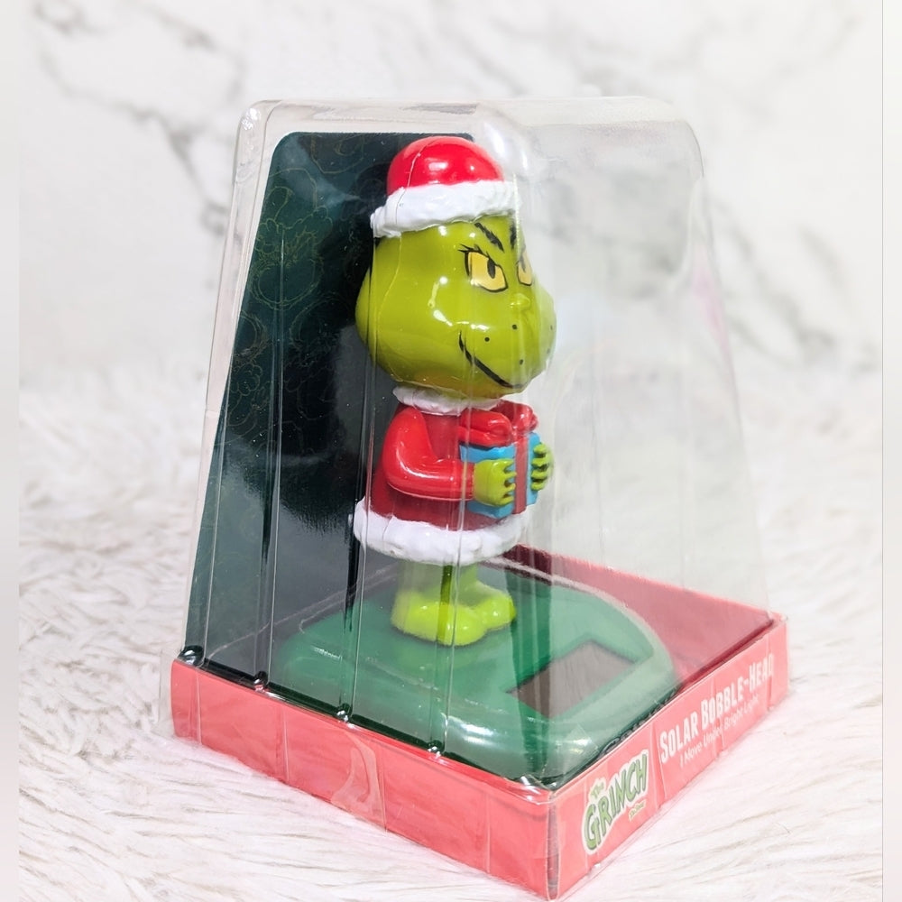 The Grinch Solar Bobble-Head Christmas Decoration