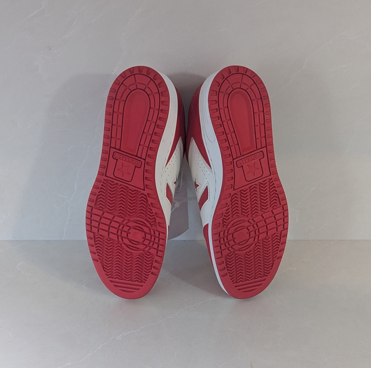 Converse Weapon Low Top Sneakers Red and White