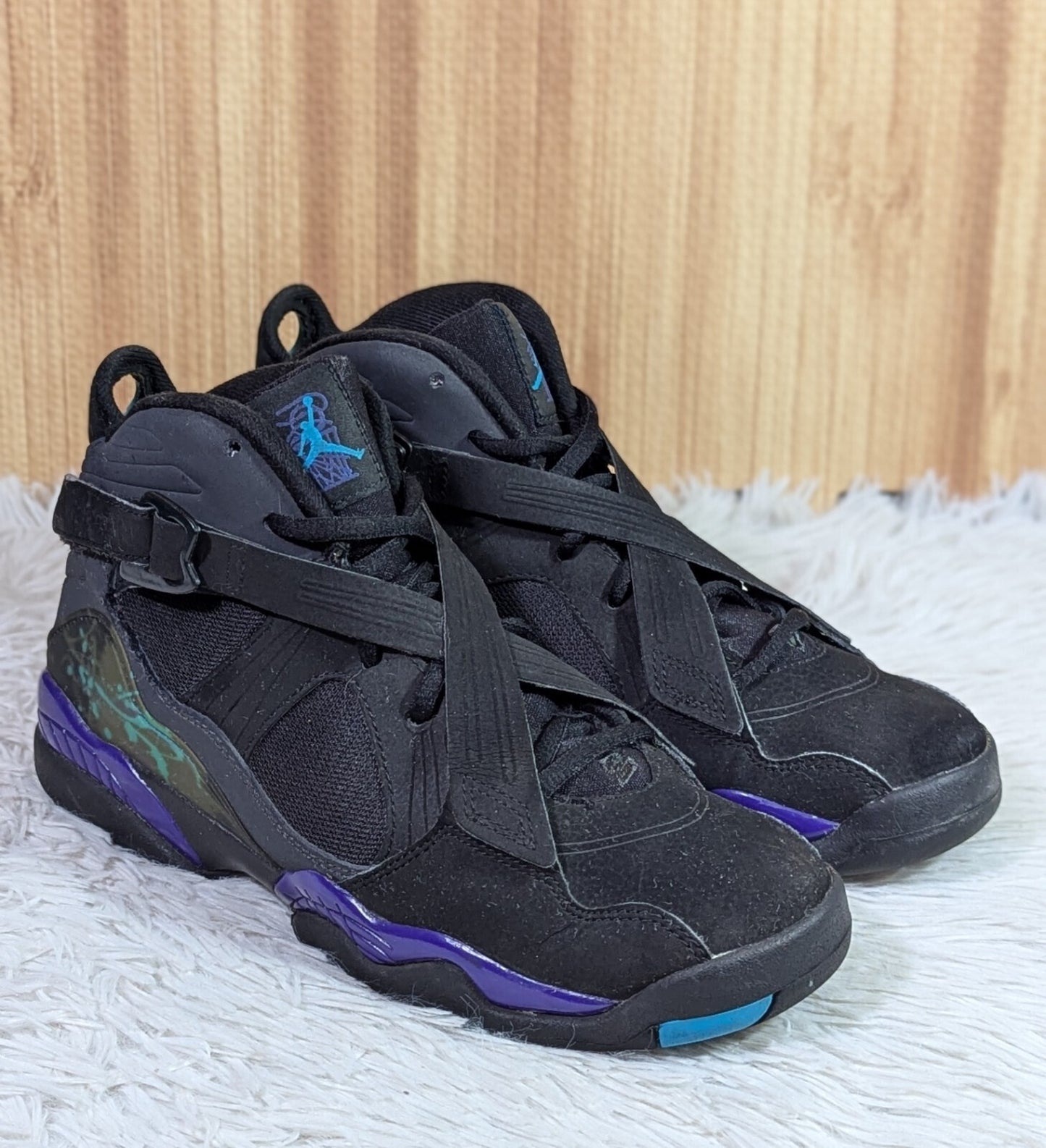 Size 6 - Air Jordan 8.0 Aqua - 467807-009