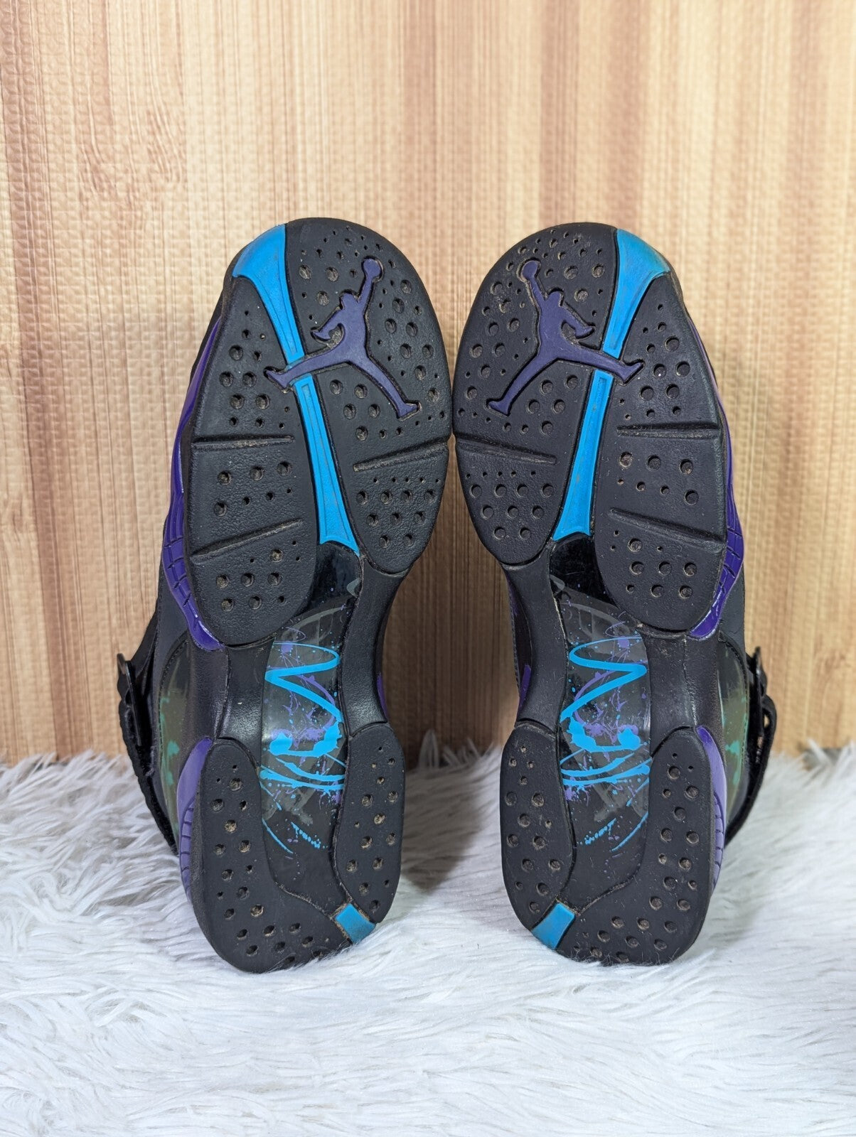 Size 6 - Air Jordan 8.0 Aqua - 467807-009