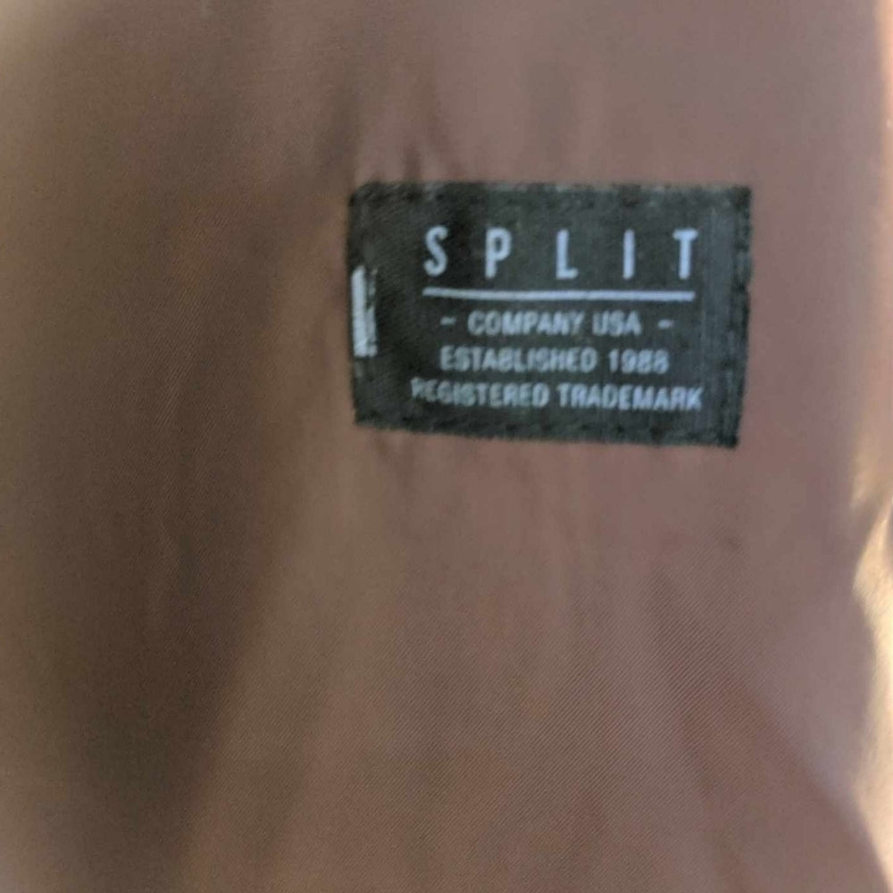 Split Company USA Brown and Gray Hooded Jacket Medium - Sac's Main