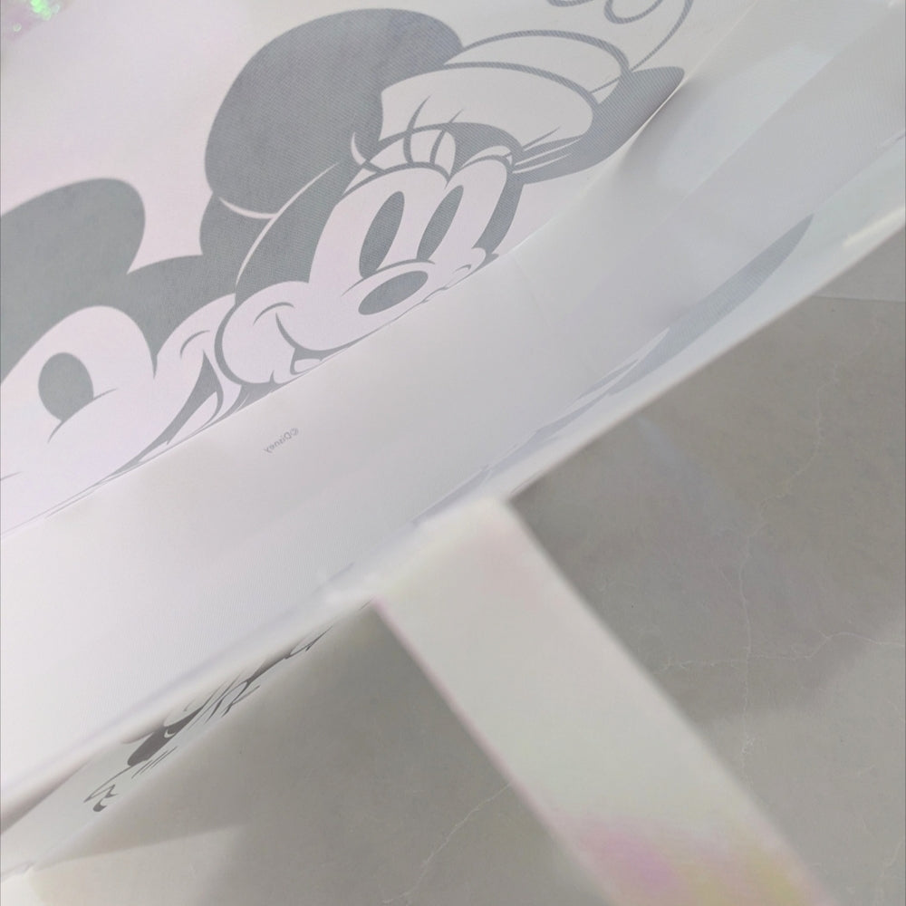 Disney Mickey and Minnie Mouse Iridescent Tote Bag