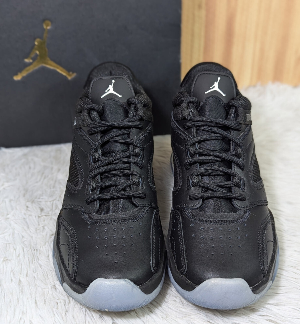 Nike Air Jordan 6 Rings Black Basketball Sneakers
