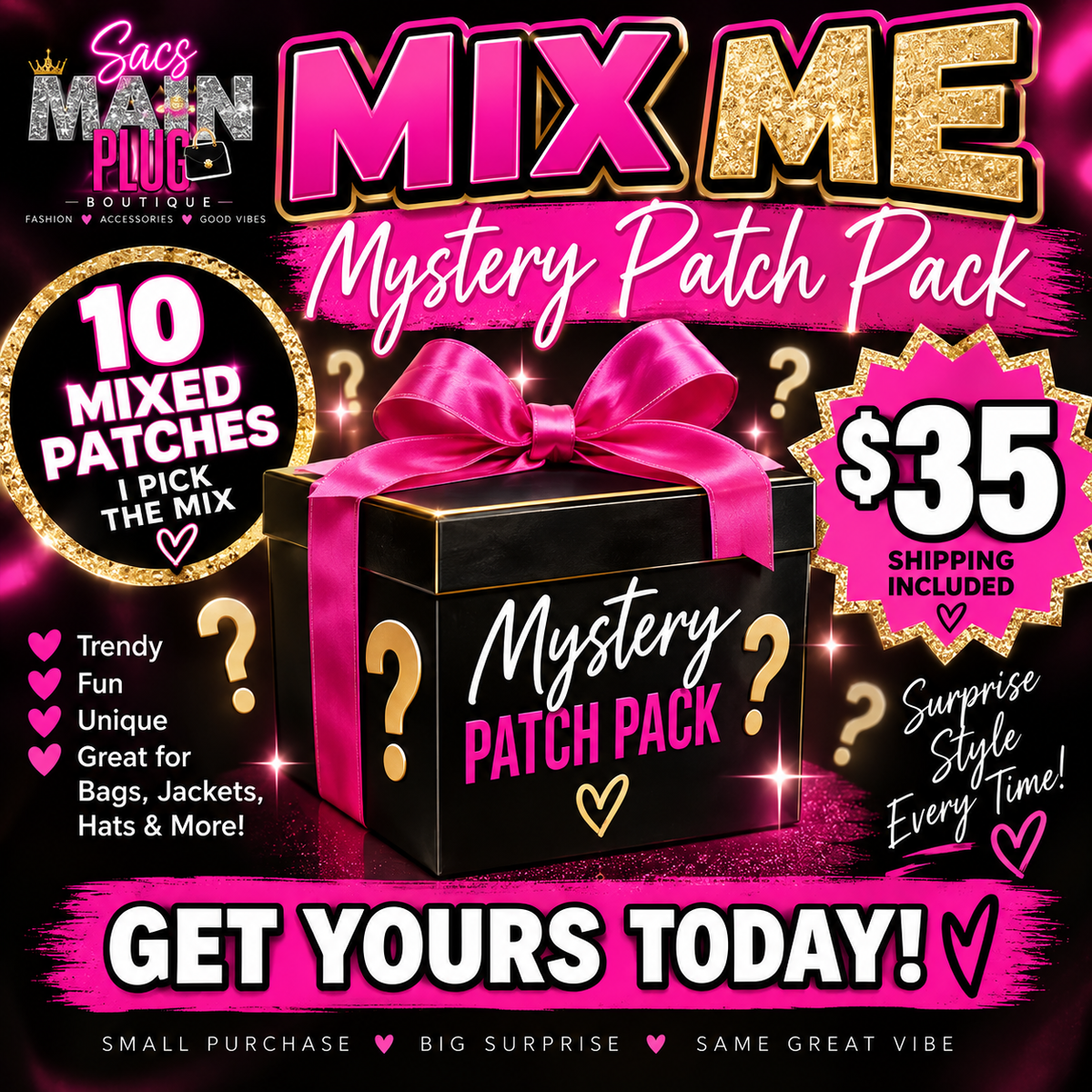 Mix Me Mystery Patch Pack